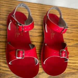 Red Sun Sans size 12 Kids Sandals